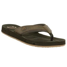 COBIAN Men's Draino 2 Chocolate Flip Flop Sandal (DRA17-201)