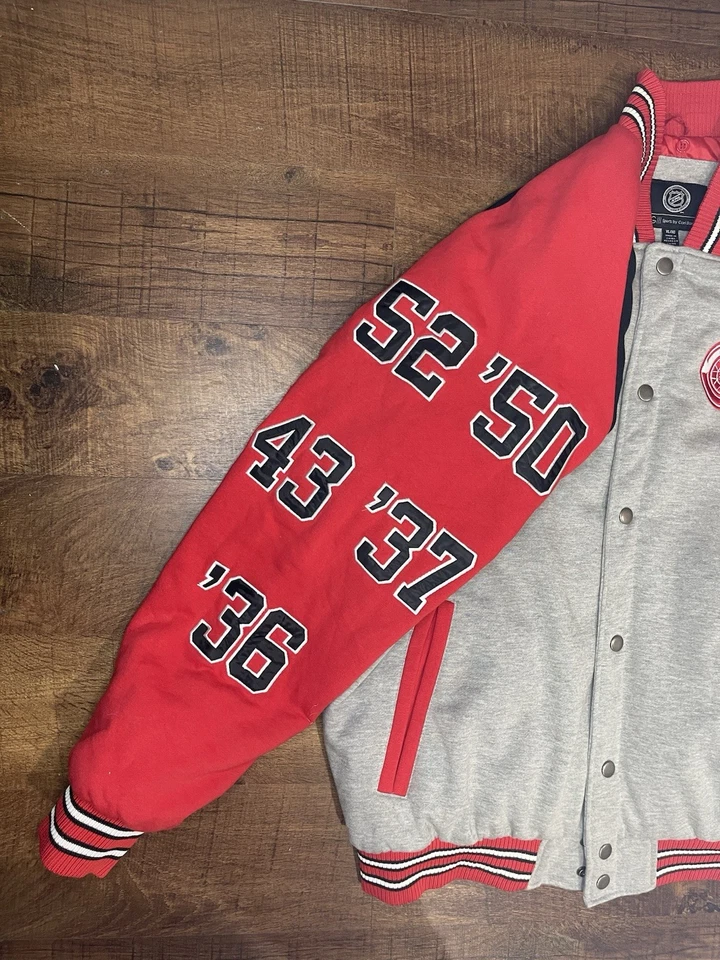 Vtg G-III Sports By Carl Banks NHL Detroit Redwings Stanley Cup Champions Jacket - Image 3 of 4