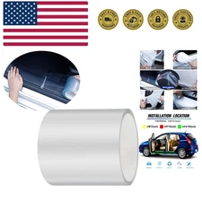 Car Door Edge Guard Invisible Automotive Door Sill Guard Protectors Anti-Scra...