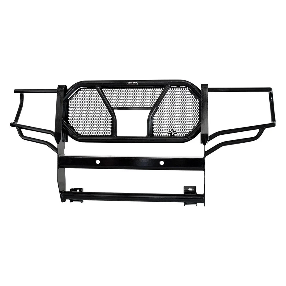 For Chevy Silverado 3500 HD 24 Frontier Truck Gear Black Grille Guard - Image 2 of 4