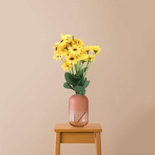 Faux Bouquet de Fleurs 24 T??tes Tournesols Artificiels pour D??coration F??te