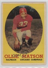 1958 Topps Ollie Matson #127 HOF 7ut