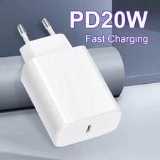 Schnell Ladegerät 20W USB-C Netzteil Adapter Stecker für Samsung Apple Handy