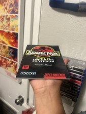 Jurassic Park Part 2: The Chaos Continues (Super Nintendo, 1994) *MANUAL ONLY*