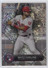 2022 Bowman Sterling Rookies Speckle Refractor 9/99 Matt Vierling #BSR-27 6n7