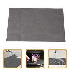 Grey Felt Oil Mat for Garage Floor Reusable Oil Absorbent Pad for Car Repairs