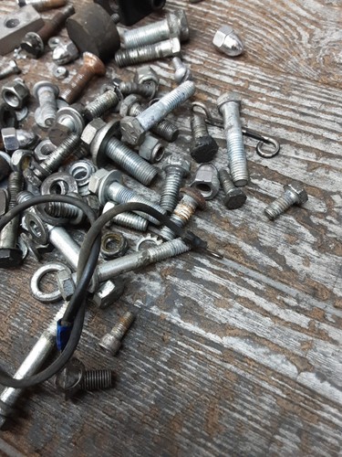 1986 86 Harley Davidson Softail Custom FXSTC Miscellaneous Bolts Screws Hardware - Picture 3 of 13