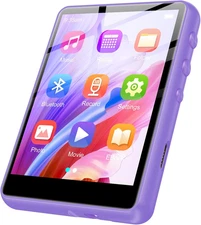 128GB MP3 Player - Music Player with Bluetooth 5.4, 2.4" Portable Hifi MP3 Playe