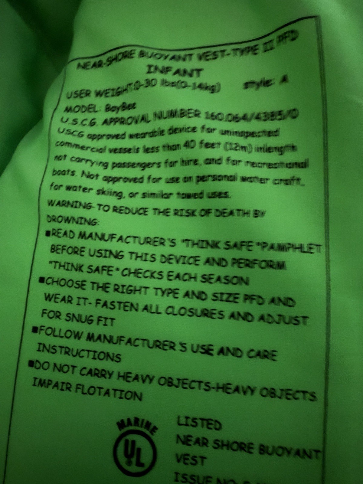 infant Water Flotation Device