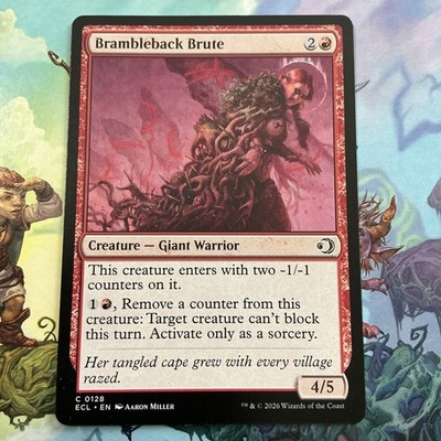 MTG Brambleback Brute Regular C Lorwyn Eclipsed 128 NM Regular NP