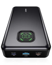 65W Power Bank, 25000mAh Travel Essential USB C Laptop Portable Charger, 100W...