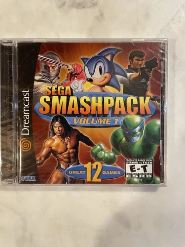 Sega Smash Pack: Vol. 1 (Sega Dreamcast, 2001)SEALED NEW