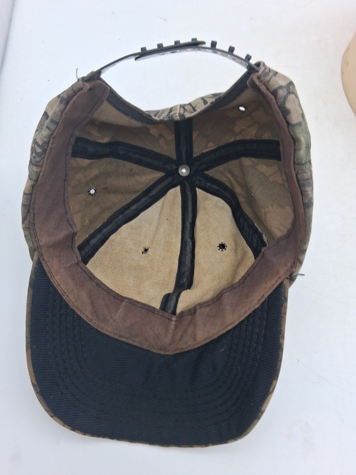 Treebark Camo Baseball Snapback Cap Unbranded - image 6