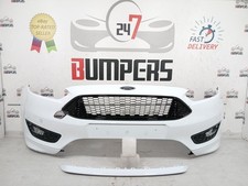 FORD FOCUS ZETEC S  2014 - 2018 GENUINE FRONT BUMPER WITH TOP & SIDE GRILLS