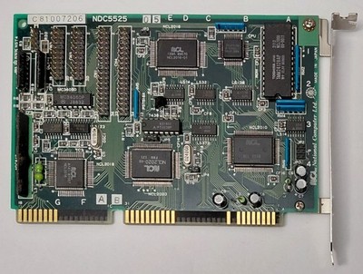 NCL NDC 5525 ISA MFM Floppy Controller (retro, 1989)