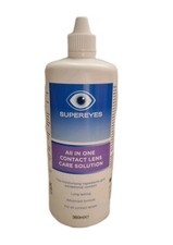Contact Lens Care Solutions All In One Multipurpose With Case 360ml