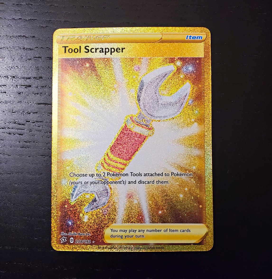 Pokemon TCG - Tool Scrapper 208/192 Rebel Clash Secret Rare