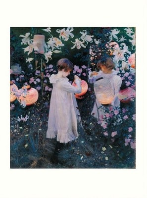 John Singer Sargent Nelke, Lilie, Lilie, Rosenmuster 