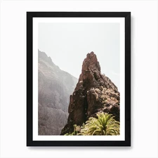 Masca Valley view, Tenerife, Canary Framed Wall Art Poster Canvas Print Picture
