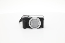 Canon PowerShot G7 X Mark III Silver - Fair Condition; Lens protector shutter