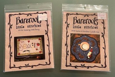 VINTAGE! Set of TWO Bareroots Little Stitchies #146 and #159