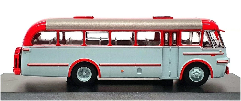 Atlas Editions 1/76 比例 4642 129 - 沃尔沃 B616 Coach - 红色/蓝色 — 第 3/4 张图片