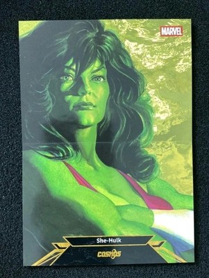 2025 Kakawow Cosmos Marvel Iconic Faces Booklet #CM-IF-15 She-Hulk  039/288