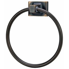 Designers Impressions Sunset Series Oil Rubbed Bronze Towel Ring
