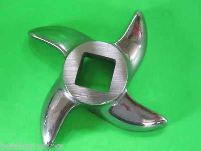 SMOKEHOUSE CHEF American Eagle AE-G12N Meat Grinder knife blade STAINLESS STEEL