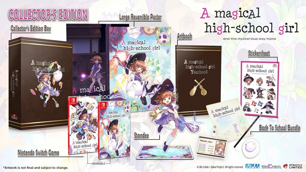 Switch　魔法の女子高生　コレクターズエディション海外版 A MAGICAL HIGH-SCHOOL GIRL COLLECTOR'S EDITION (Switch) - PREORDER