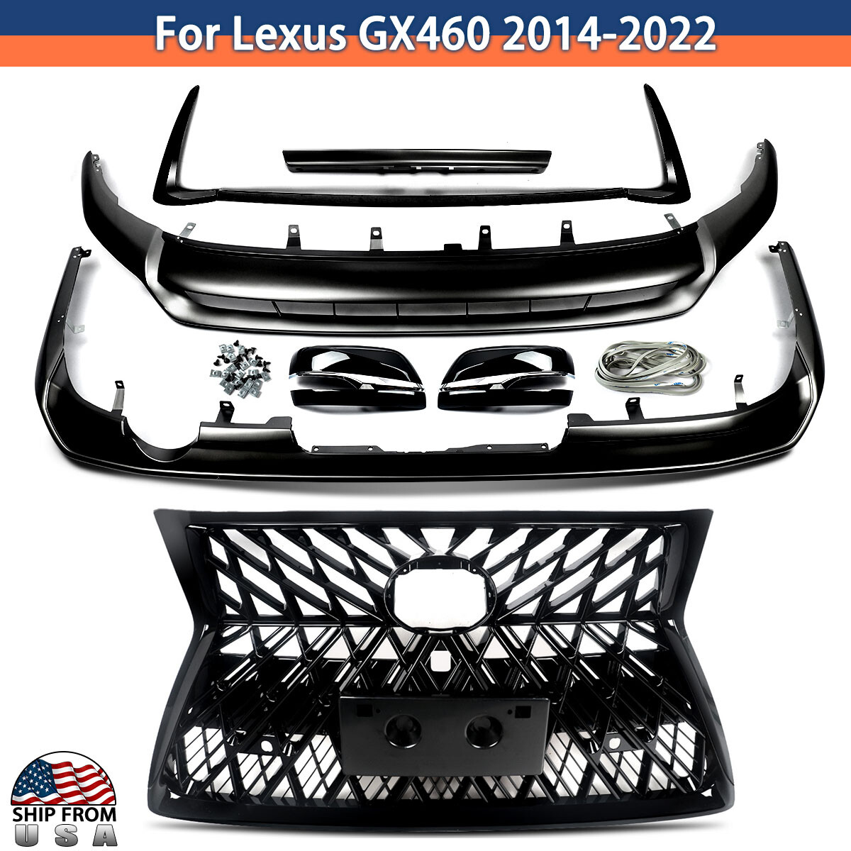 Rear Bumper Kit | LEXUS GX 2018 Rear Bumper Kit | LEXUS GX 2018