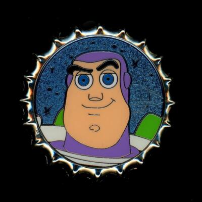 HKDL Hong Kong Buzz Lightyear Bottle Cap Disney Pin