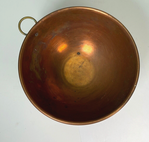 Antique Copper Bowl - Picture 2 of 7