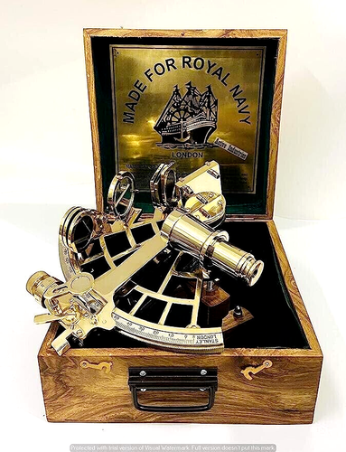 Laiton nautique Sextant Navigation Marine Sextant vintage De