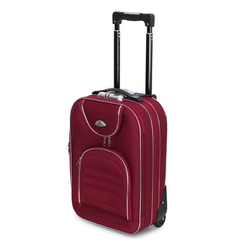 VALIGIA BAGAGLIO A MANO ULTRALEGGERO TROLLEY RYANAIR EASY JET 2 RUOTE LOW COST - Foto 16 di 16