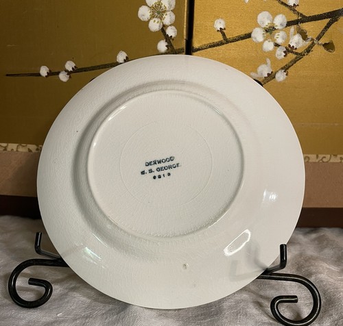 Antique W.S. George 'Derwood' china pieces - Picture 5 of 5