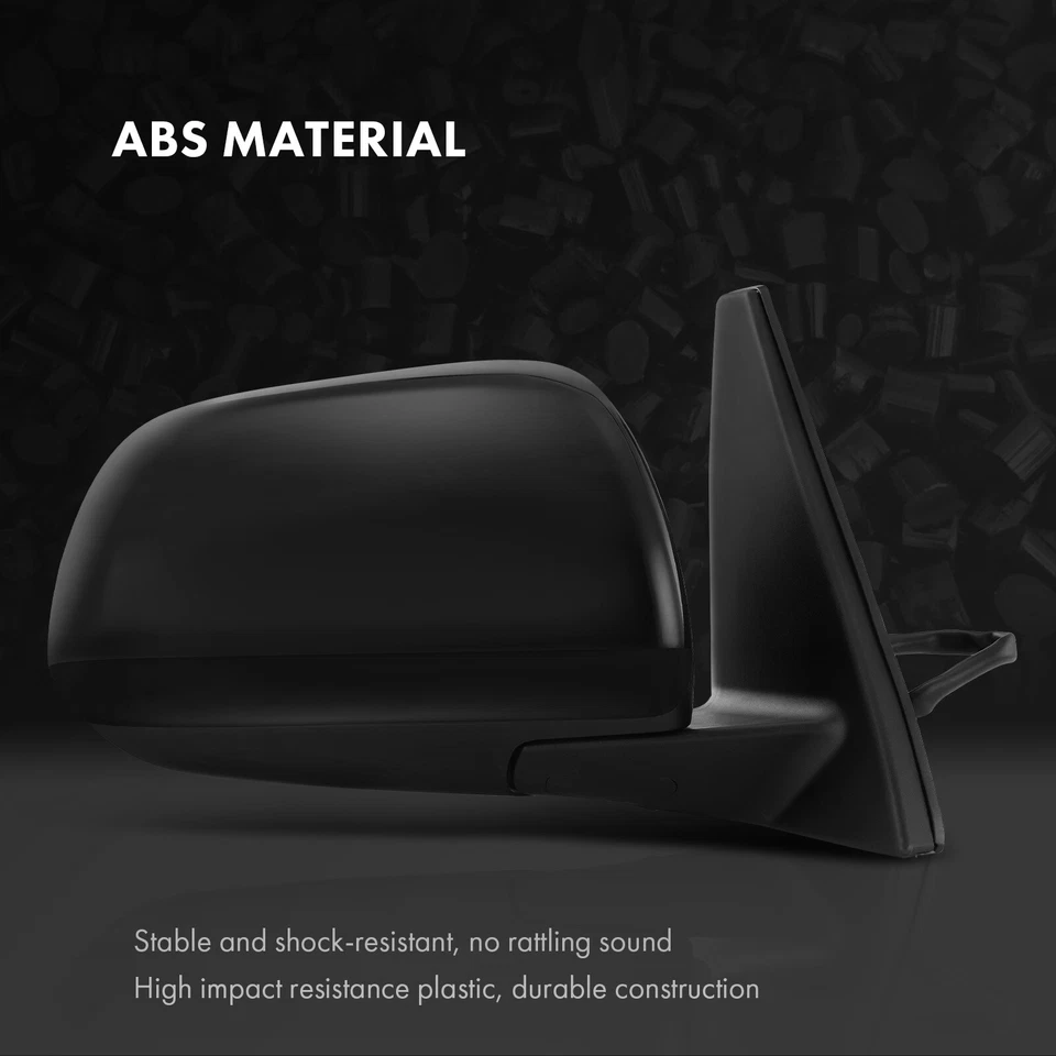Espejo retrovisor eléctrico para pasajeros con calefacción plegable manual para Toyota 4Runner 2010-2013 Foto 3 de 4