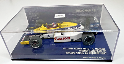 1985 Nigel Mansell #5 Williams Honda FW10 F1 European GP