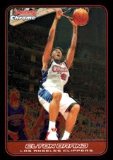 2006-07 Bowman Chrome #9 Elton Brand Los Angeles Clippers