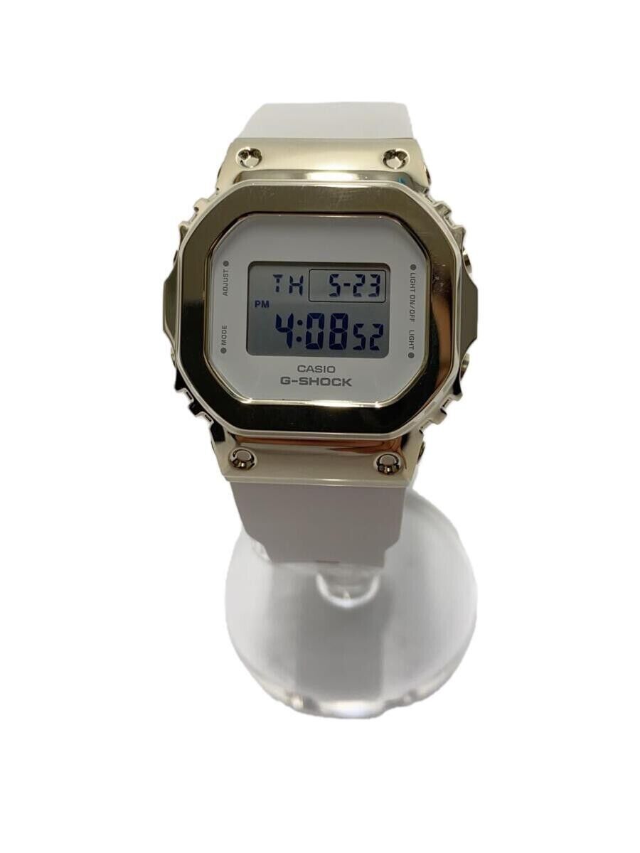 CASIO G-SHOCK GM-S5600G-7JF White Resin Quartz Digital Watch CASIO G-SHOCK GM-S5600G-7JF White Resin Quartz Digital Watch