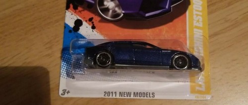 Hot Wheels Lamborghini Estoque 48/50 2011 new models Blue 48/244 - 第 6/6 張圖片