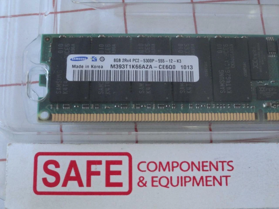 16GB 2x8GB Samsung M393T1K66AZA-CE6Q0 NEW 240p DDR2-667 ECC HP 405478-071 MM-605 - Image 3 of 3