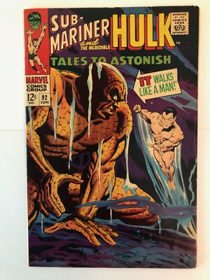 Tales to Astonish (Vol 1) #92. VF. Silver Surfer appearance. June 1967