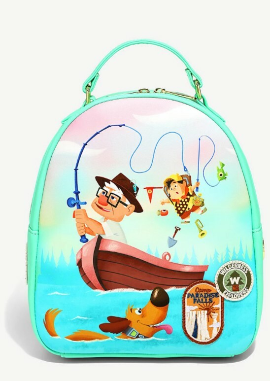 Disney Pixar Up Fishing Camping Mini Backpack | eBay display picture 2