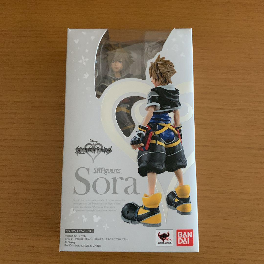 「未開封」SHFiguarts BORDER フィギュア S.H.Figuarts Sora Action Figure Kingdom Hearts II TAMASHII