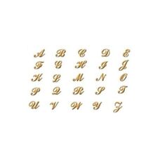 24 K Gp Nail Charm Top Nail Art Gold Alphabet Letter E For Sale Online Ebay