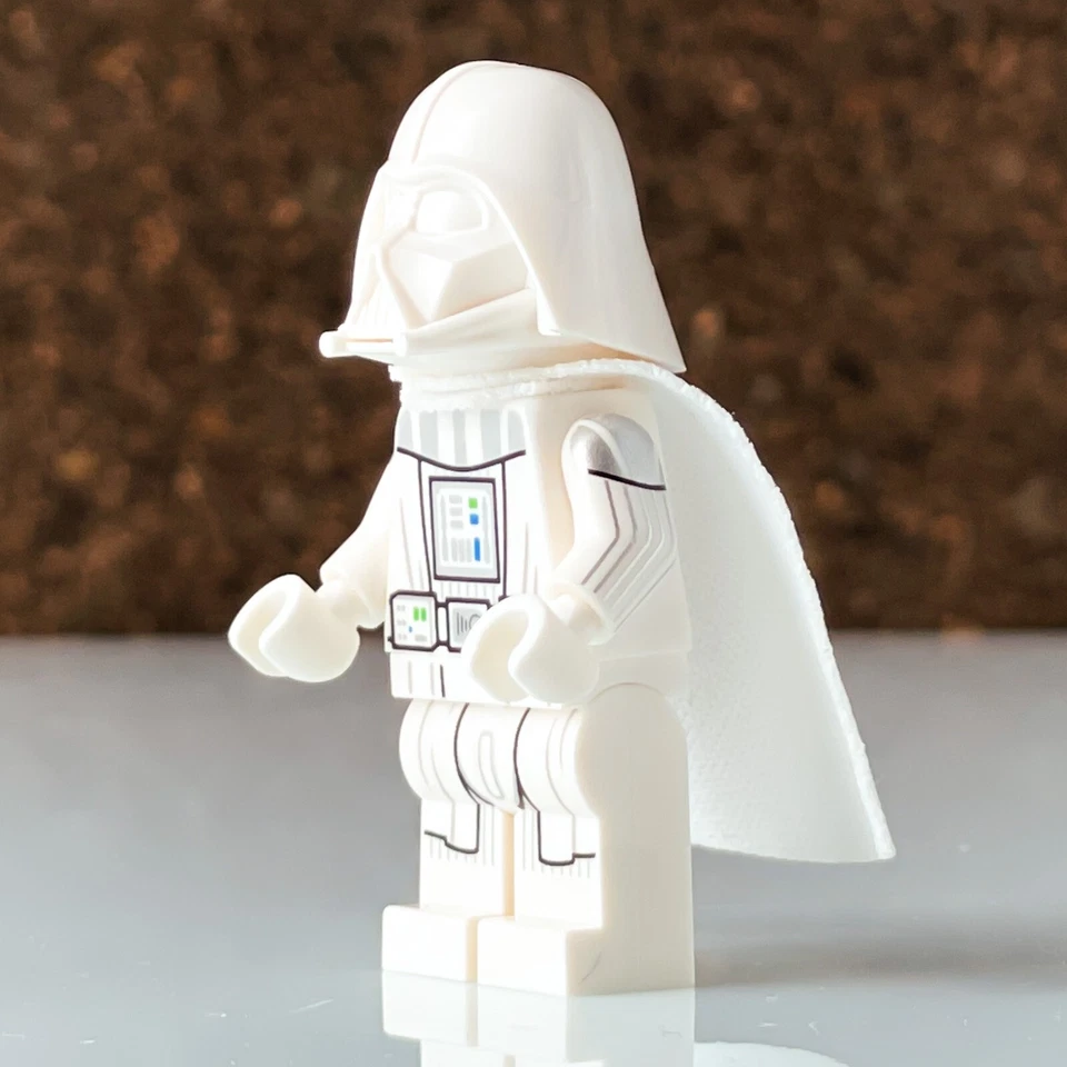 🌈 LEGO Darth Vader bianco white/Jedi Vader Minifigure sw1363, Star Wars - Immagine 4 di 4