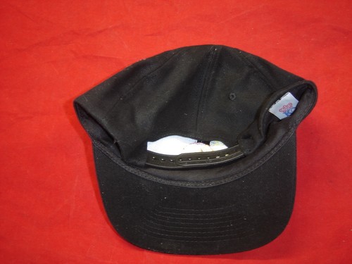 THE RATTLERS ~ GORRA DE BÉISBOL NEGRA A PRESIÓN CON LOGO BORDADO NUEVA COMO NUEVA - Imagen 2 de 2