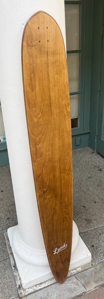 Longboard Skateboard 68" x 10' de Lucid Grip - SOLO CUBIERTA Hecho en California Foto 2 de 4