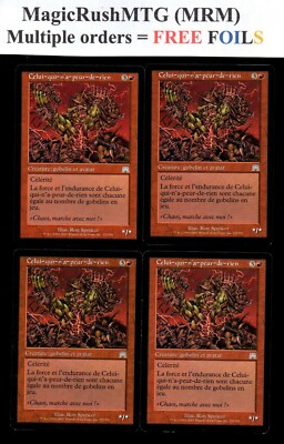 *MRM* FR/VF 4x Wer-nichts Angst hat - Reckless One MTG ONS